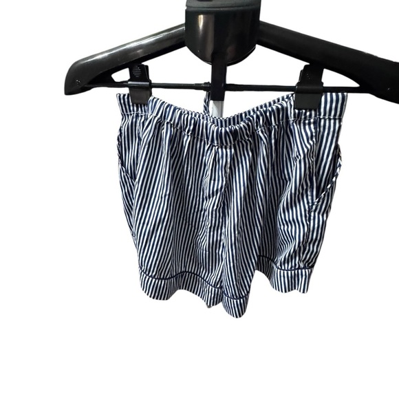 Isaac Mizrahi sleepwear striped button down pj 2 pc set small p29 - Picture 5 of 8